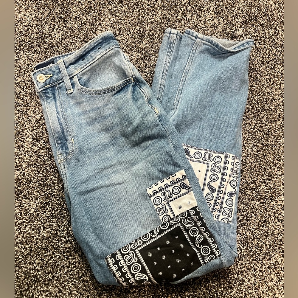 Patchwork Hollister Jeans New with tags